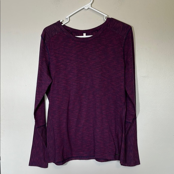 Mountain Khakis Women's weathered‎ Purple Long Sleeve workout Top - Picture 1 of 6